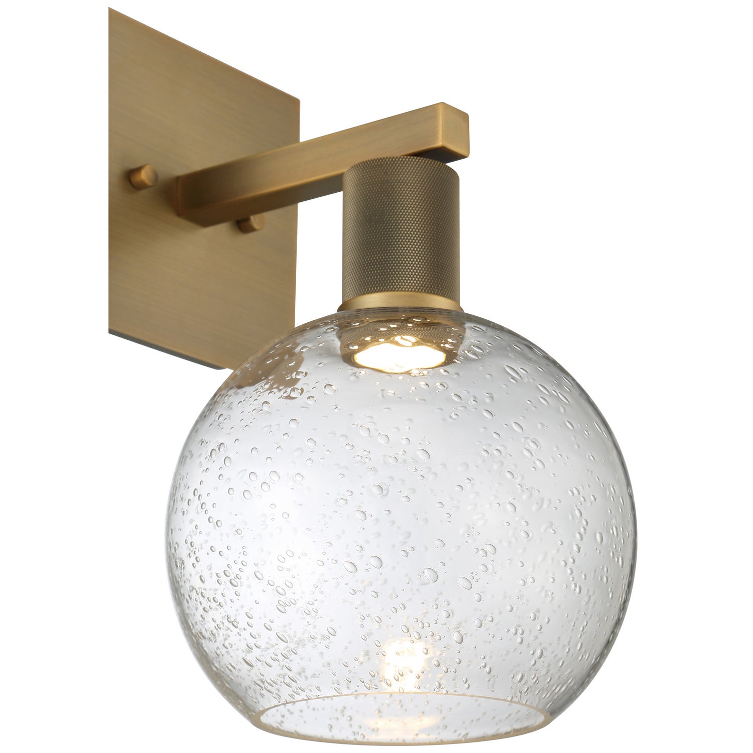 Access - 63145LEDD-ABB/SDG - LED Wall Sconce - Port Nine Burgundy - Antique Brushed Brass