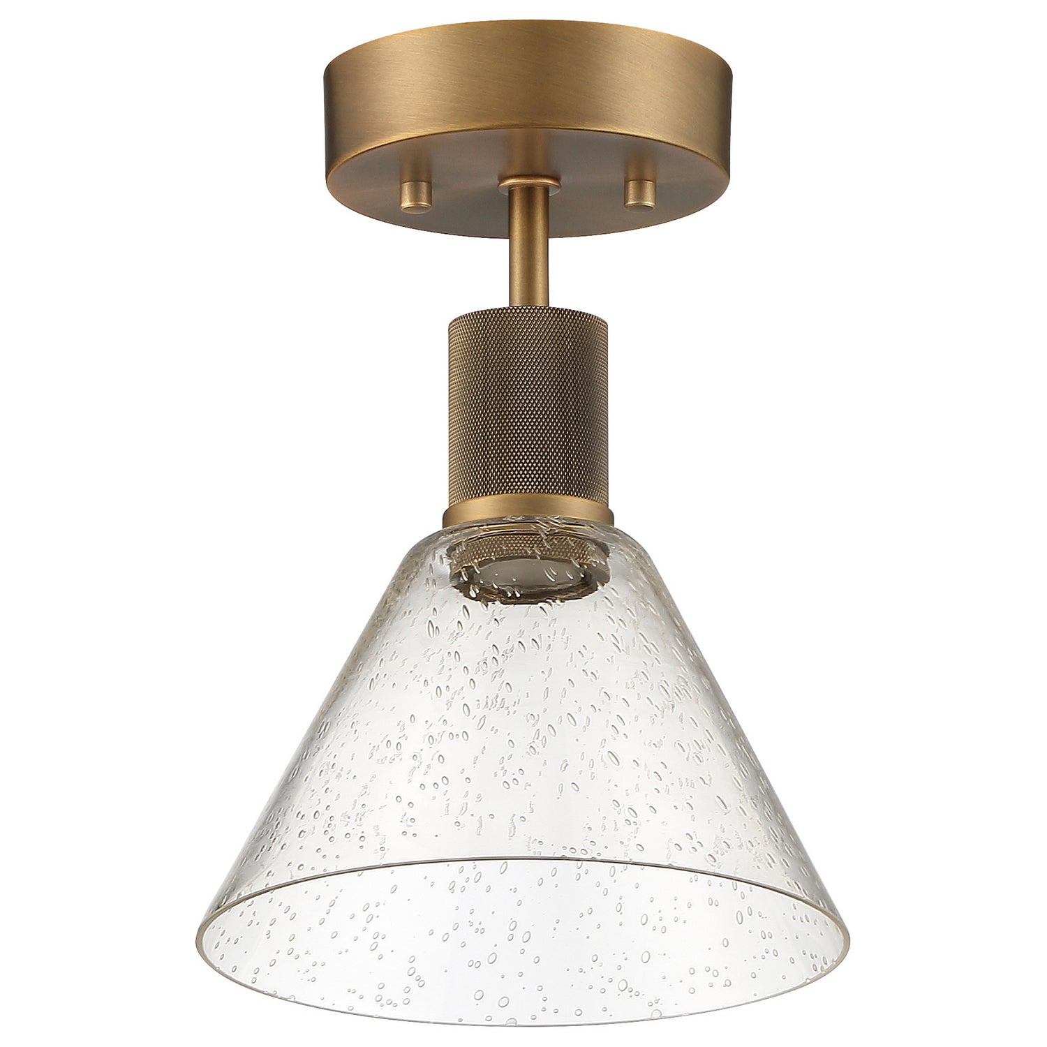 Access - 63146LEDD-ABB/SDG - LED Semi-Flush Mount - Port Nine Martini - Antique Brushed Brass