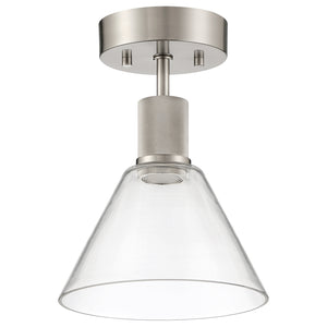 Access - 63146LEDD-BS/CLR - LED Semi-Flush Mount - Port Nine Martini - Brushed Steel