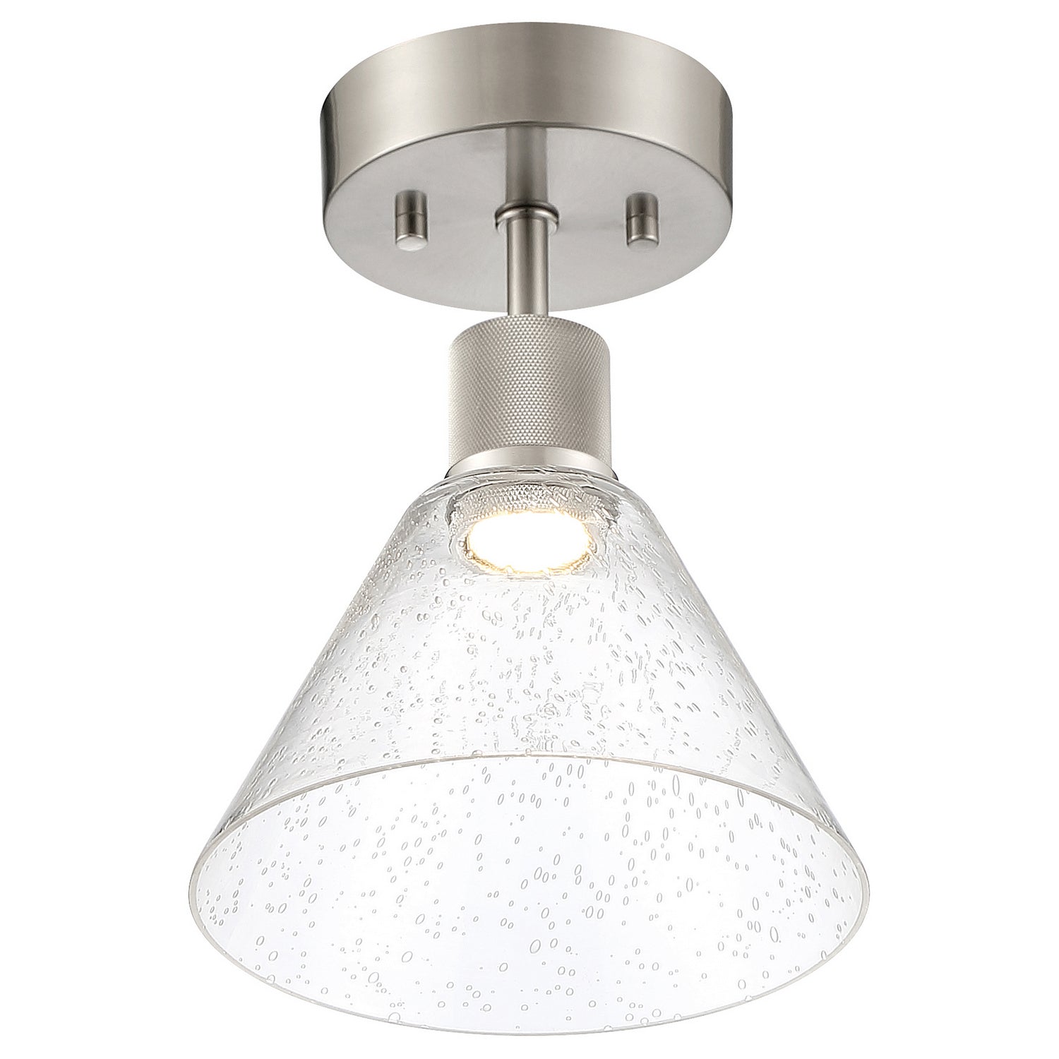 Access - 63146LEDD-BS/SDG - LED Semi-Flush Mount - Port Nine Martini - Brushed Steel