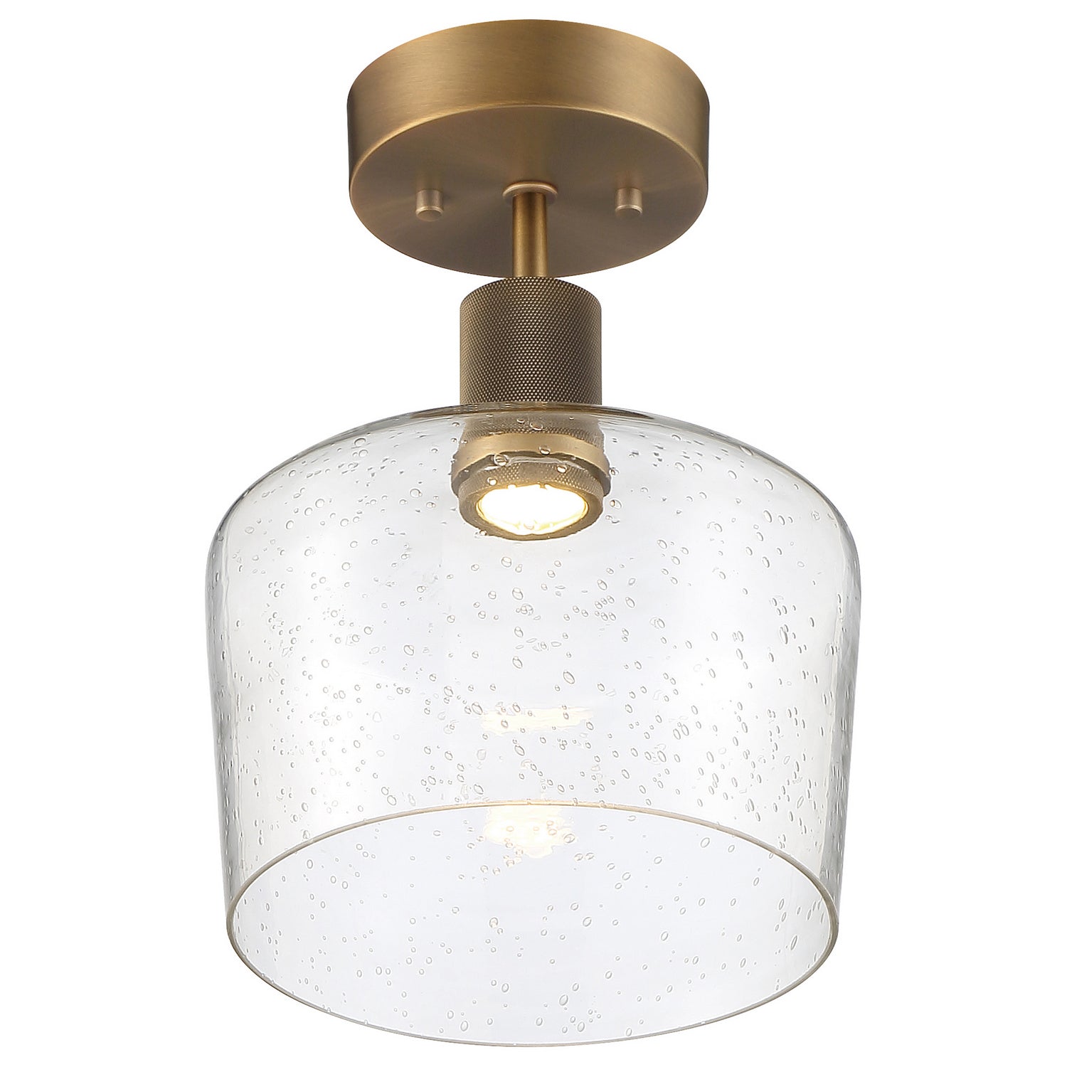 Access - 63147LEDD-ABB/SDG - LED Semi-Flush Mount - Port Nine Chardonnay - Antique Brushed Brass