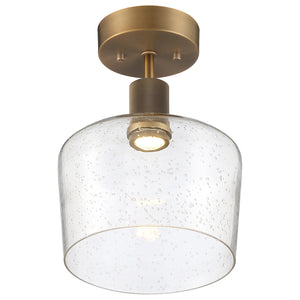 Access - 63147LEDD-ABB/SDG - LED Semi-Flush Mount - Port Nine Chardonnay - Antique Brushed Brass