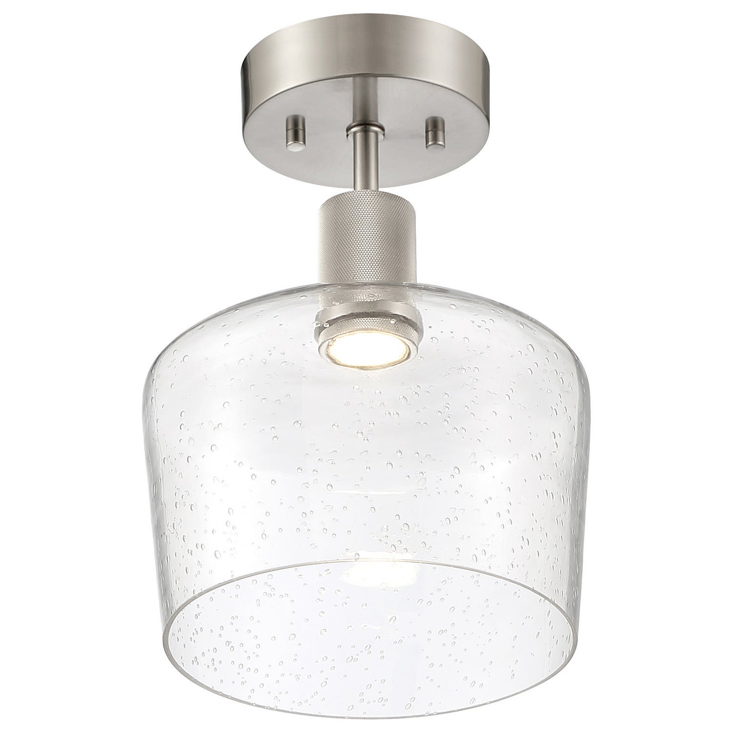 Access - 63147LEDD-BS/SDG - LED Semi-Flush Mount - Port Nine Chardonnay - Brushed Steel