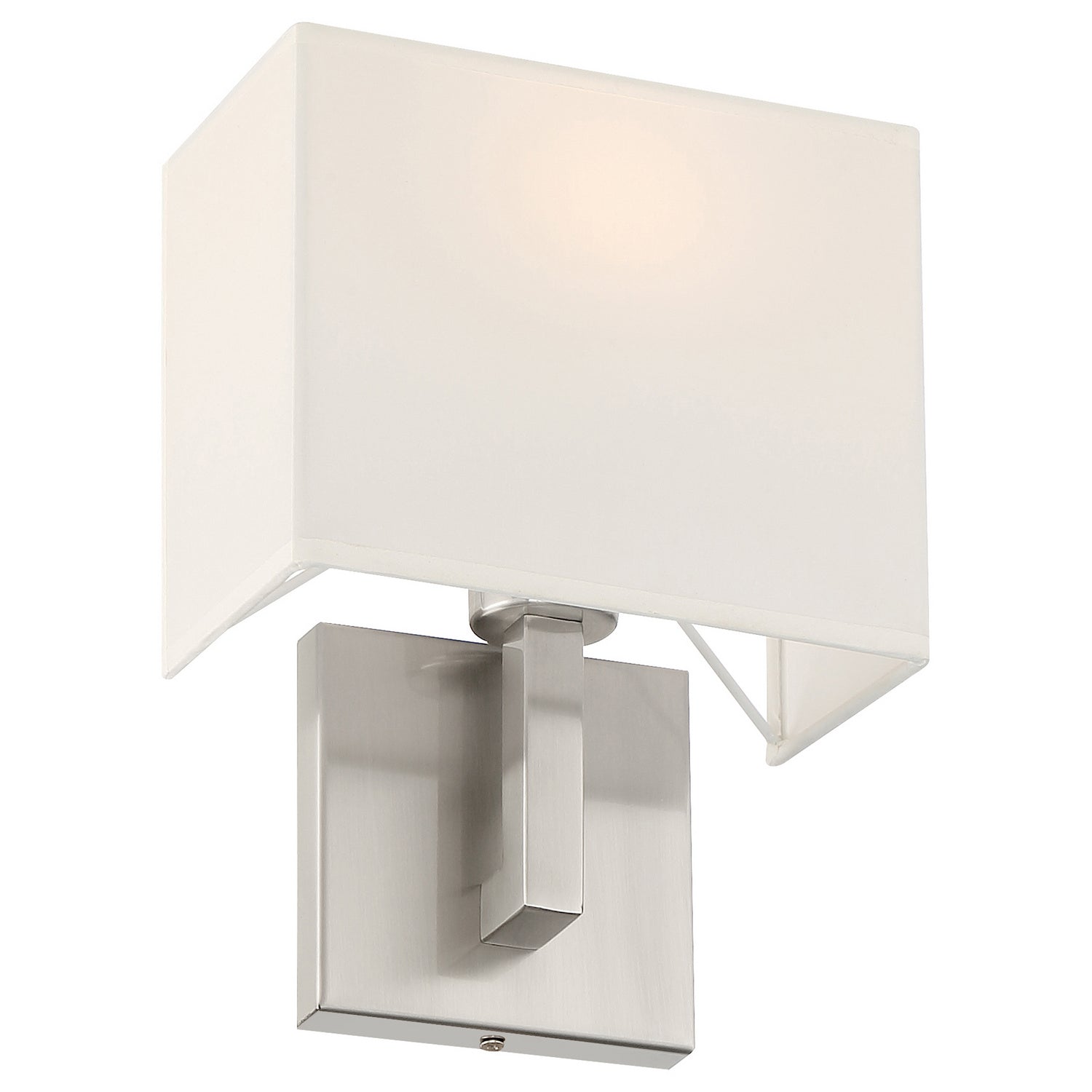 Access - 64061LEDDLP-BS/WH - LED Wall Sconce - Mid Town - Brushed Steel