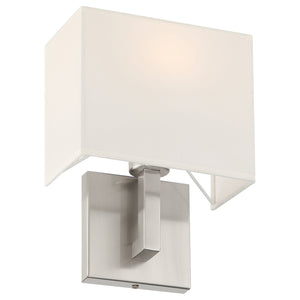 Access - 64061LEDDLP-BS/WH - LED Wall Sconce - Mid Town - Brushed Steel