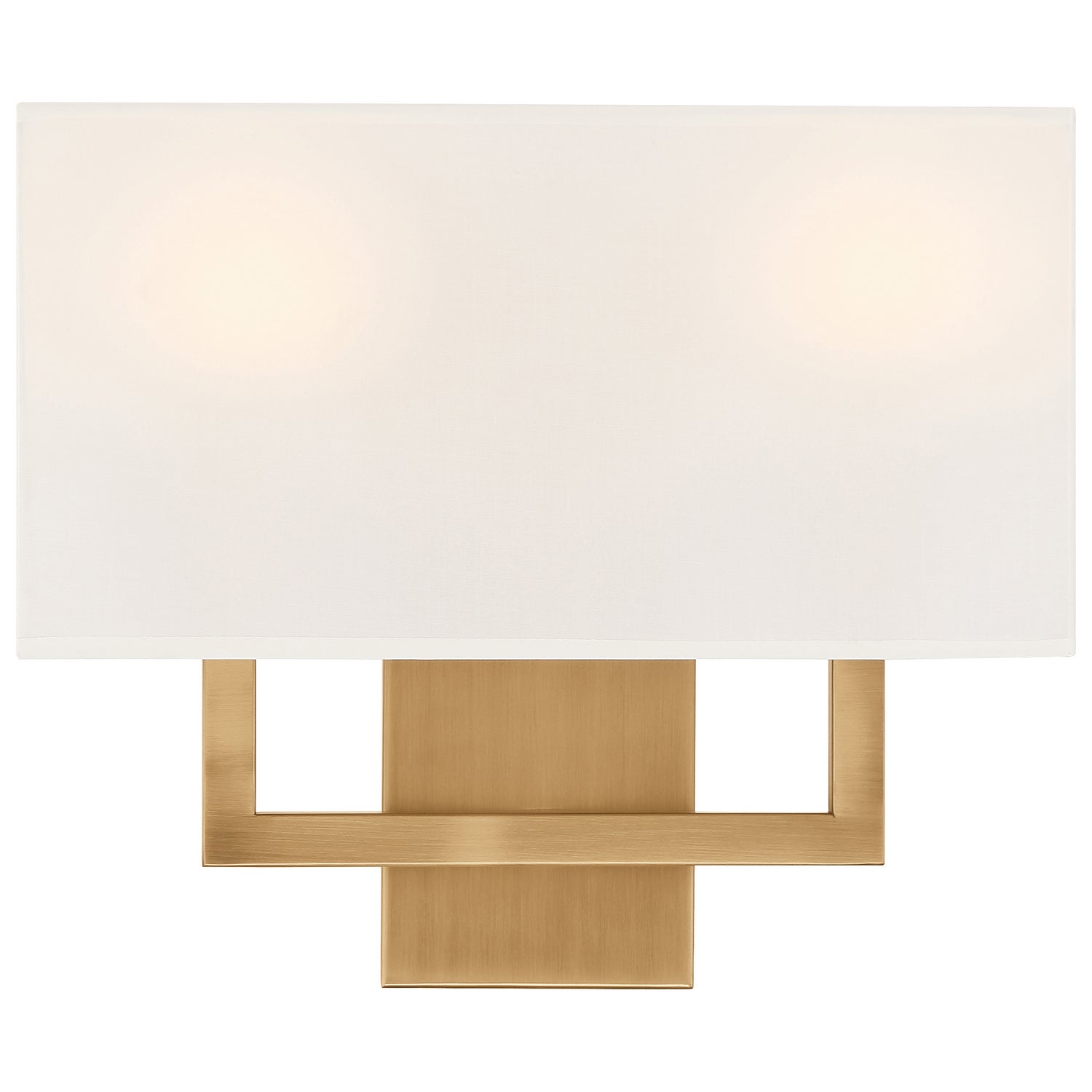 Access - 64062LEDDLP-ABB/WH - LED Wall Sconce - Mid Town - Antique Brushed Brass