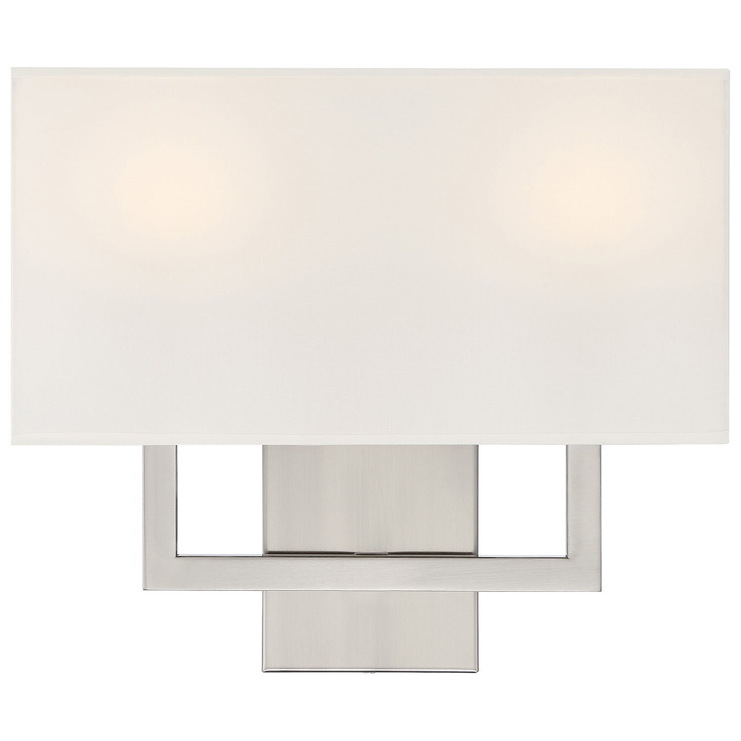 Access - 64062LEDDLP-BS/WH - LED Wall Sconce - Mid Town - Brushed Steel