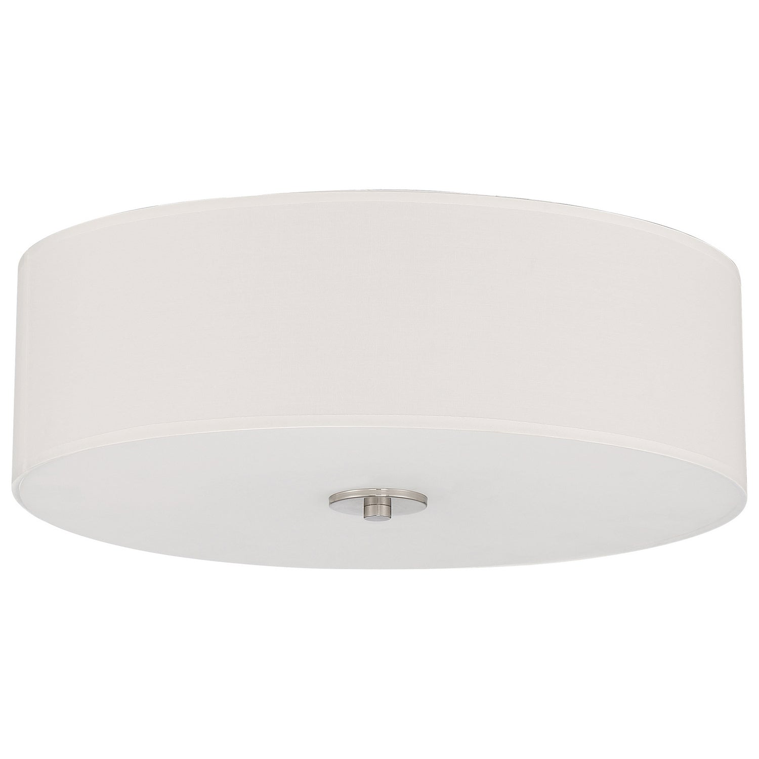 Access - 64063LEDDLP-BS/WH - LED Flush Mount - Mid Town - Brushed Steel