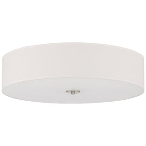 Access - 64064LEDDLP-BS/WH - LED Flush Mount - Mid Town - Brushed Steel