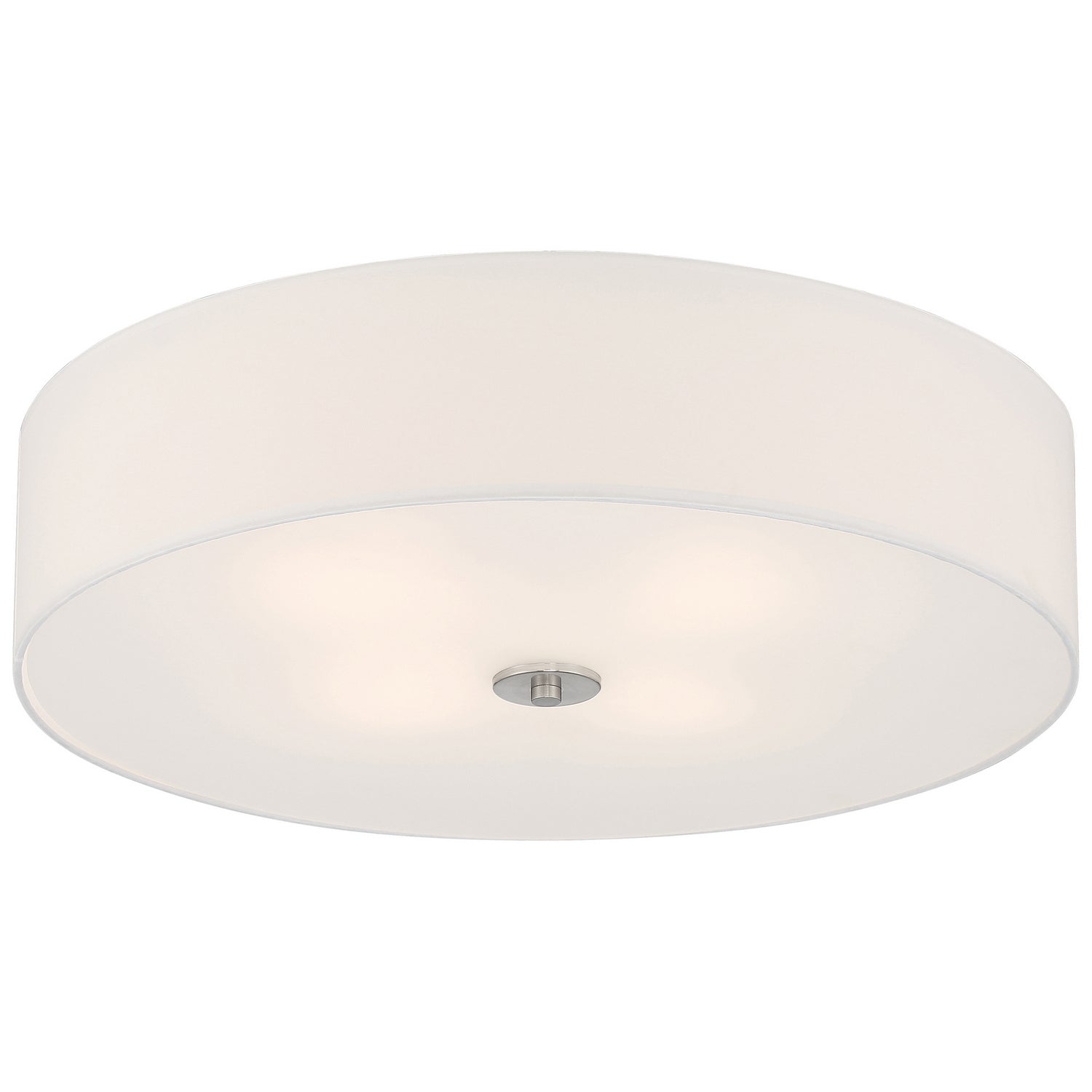 Access - 64064LEDDLP-BS/WH - LED Flush Mount - Mid Town - Brushed Steel