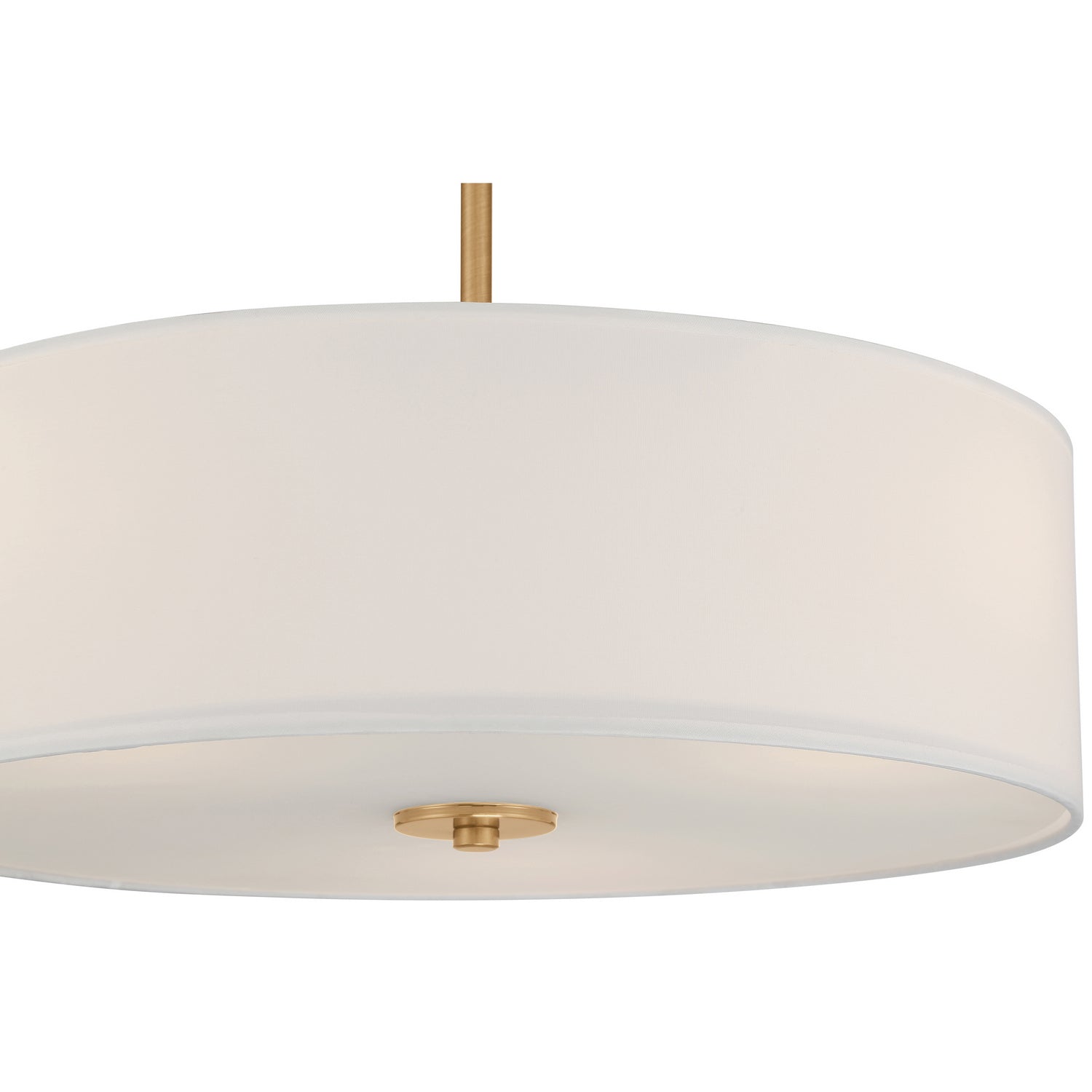 Access - 64065LEDDLP-ABB/WH - LED Pendant or Semi-Flush - Mid Town - Antique Brushed Brass