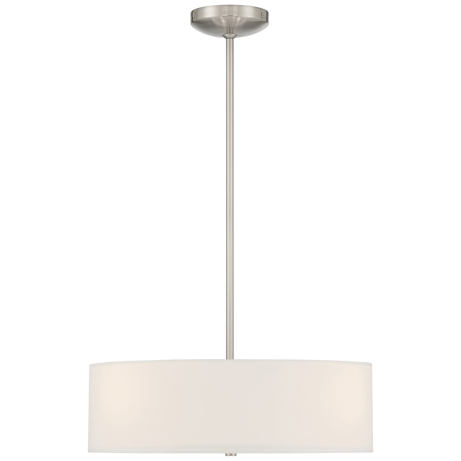 Access - 64065LEDDLP-BS/WH - LED Pendant or Semi-Flush - Mid Town - Brushed Steel