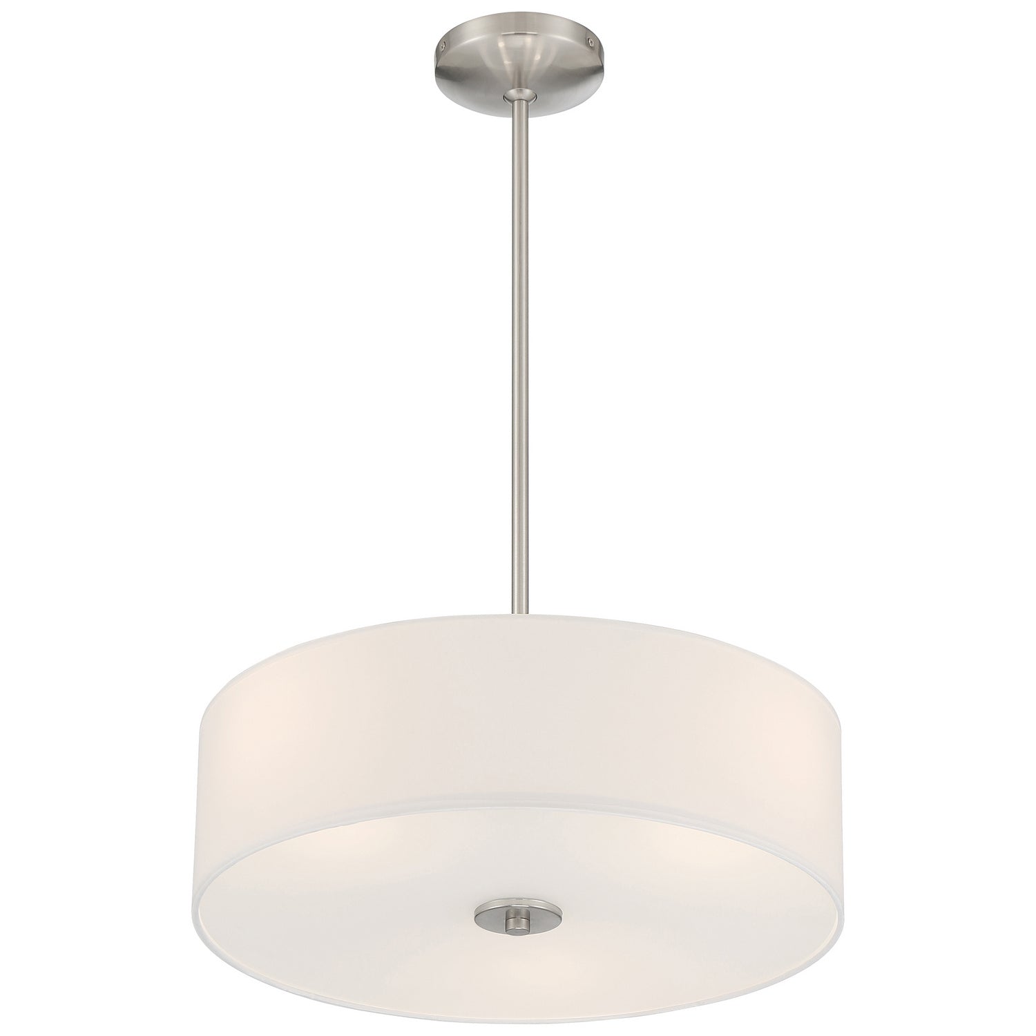 Access - 64065LEDDLP-BS/WH - LED Pendant or Semi-Flush - Mid Town - Brushed Steel