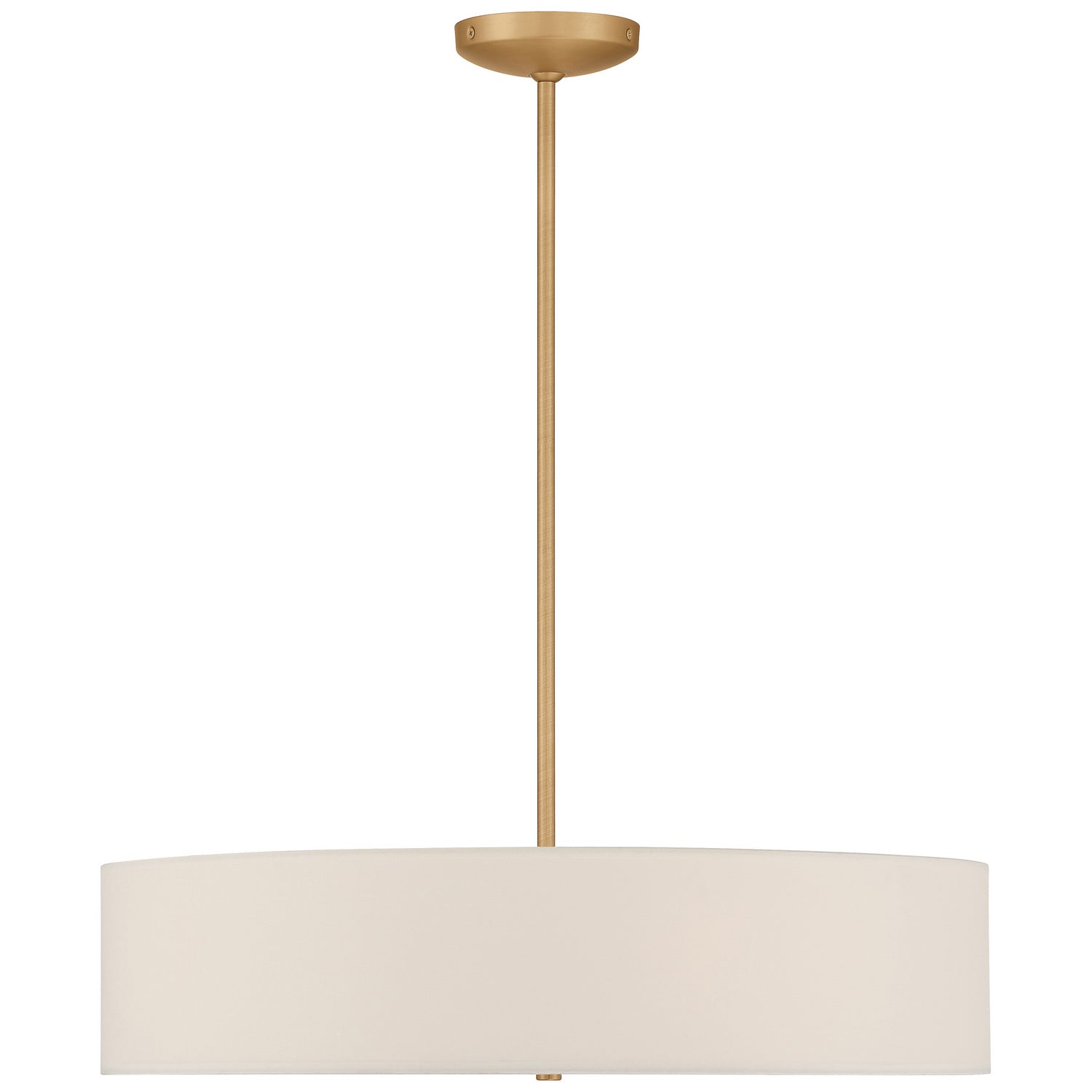 Access - 64066LEDDLP-ABB/WH - LED Pendant or Semi-Flush - Mid Town - Antique Brushed Brass