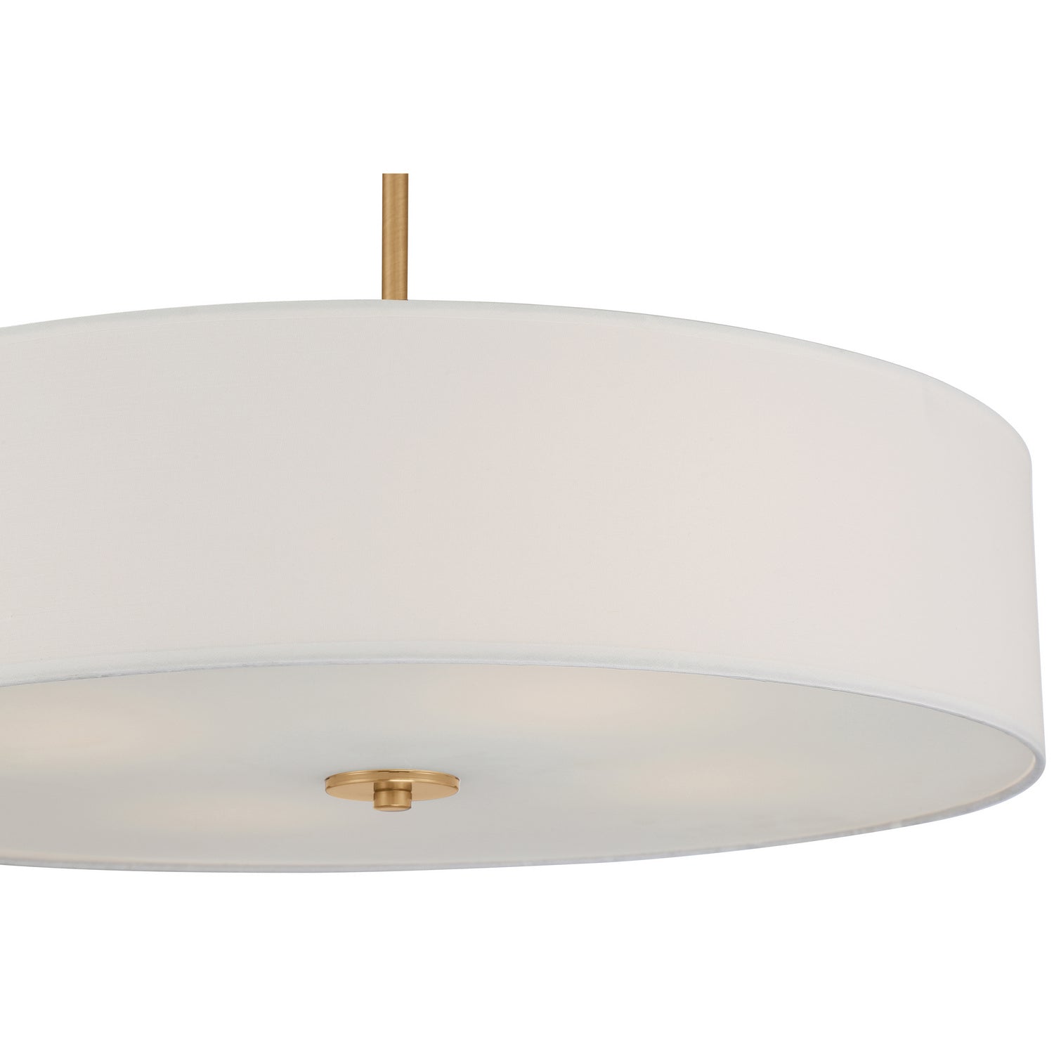 Access - 64066LEDDLP-ABB/WH - LED Pendant or Semi-Flush - Mid Town - Antique Brushed Brass