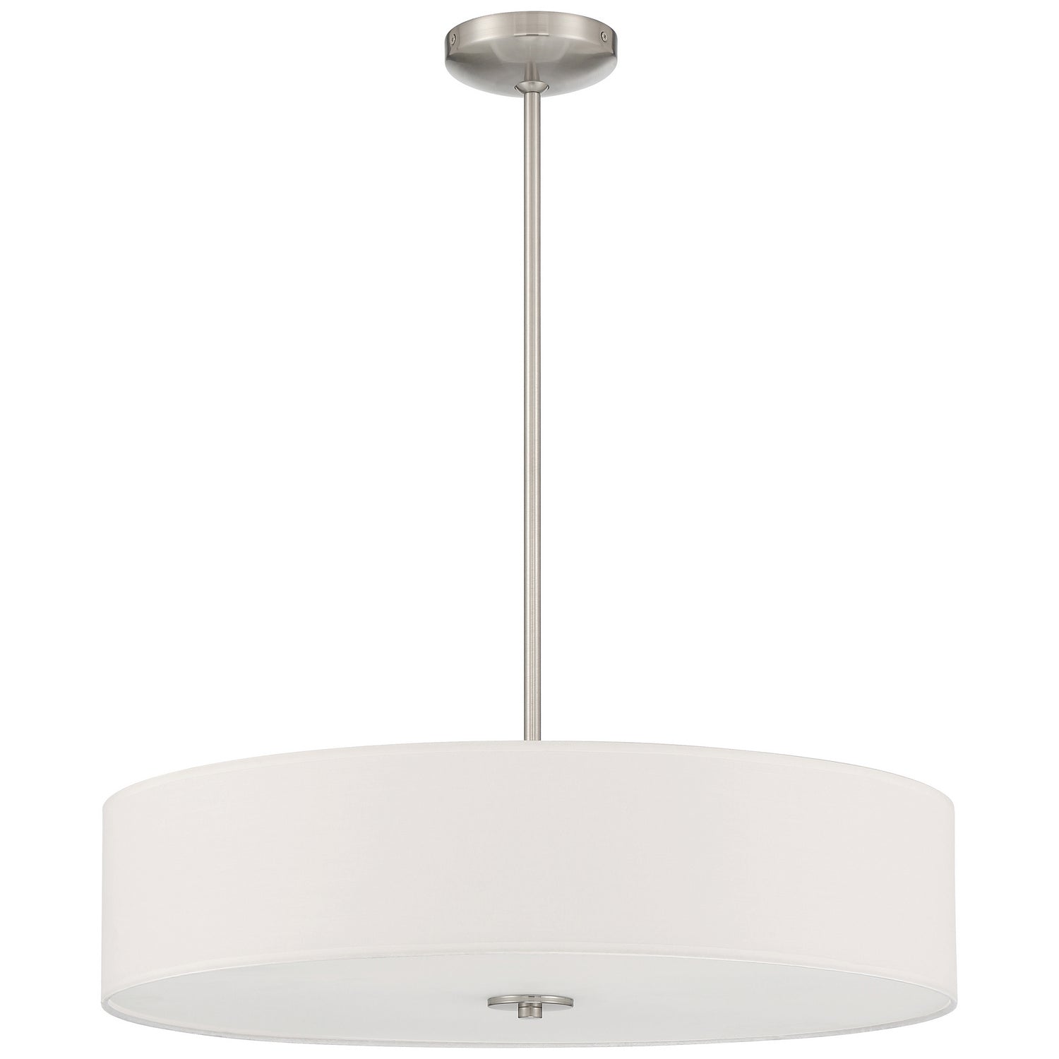 Access - 64066LEDDLP-BS/WH - LED Pendant or Semi-Flush - Mid Town - Brushed Steel