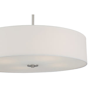 Access - 64066LEDDLP-BS/WH - LED Pendant or Semi-Flush - Mid Town - Brushed Steel