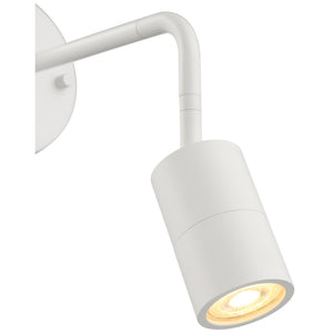 Access - 72010LEDDLP-MWH - LED Wall Or Ceiling Spotlight - Cafe Dual Mount - Matte White