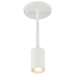 Access - 72010LEDDLP-MWH - LED Wall Or Ceiling Spotlight - Cafe Dual Mount - Matte White