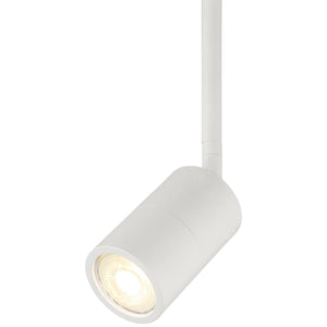 Access - 72010LEDDLP-MWH - LED Wall Or Ceiling Spotlight - Cafe Dual Mount - Matte White