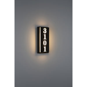 Access - SB-20020LED-BL/ACR - LED Address Light - Numero - Black