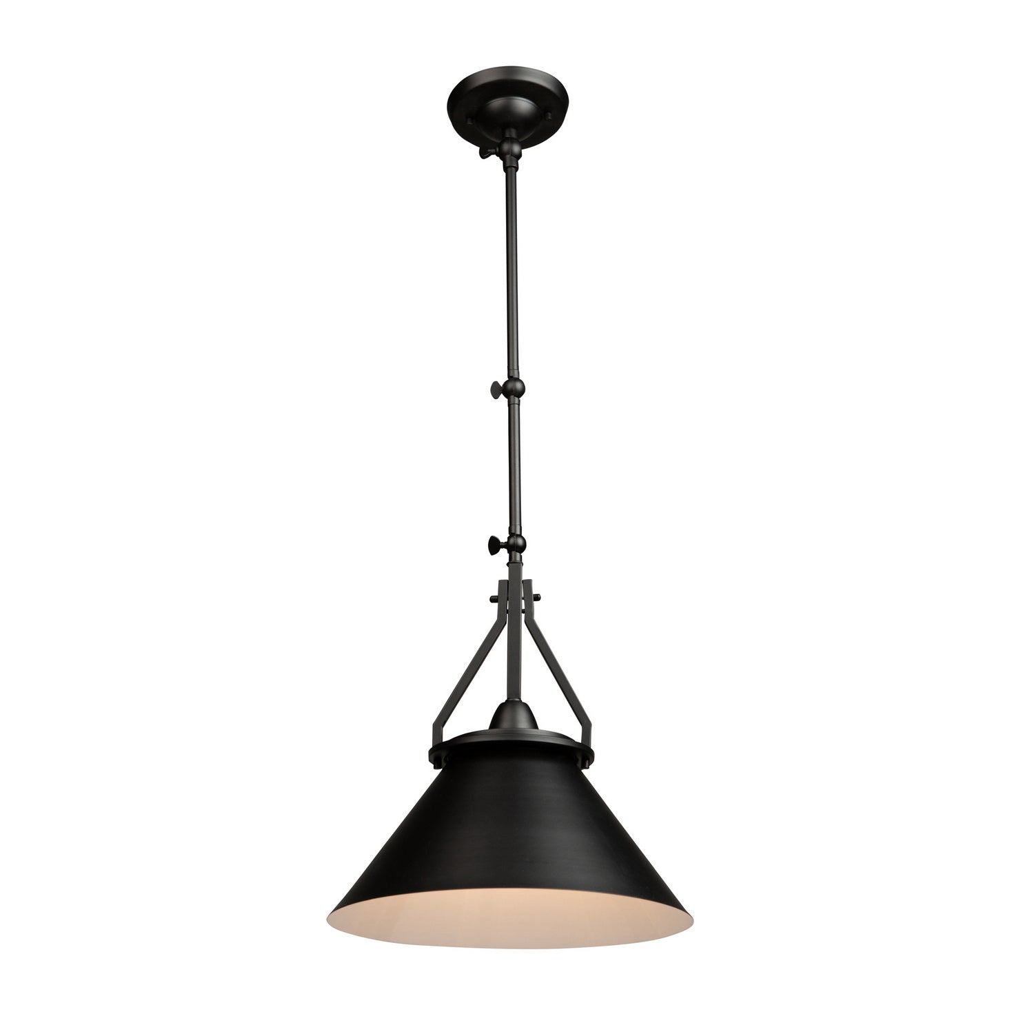 Artcraft - AC11242BK - One Light Sconce/Pendant - Brydon - Black