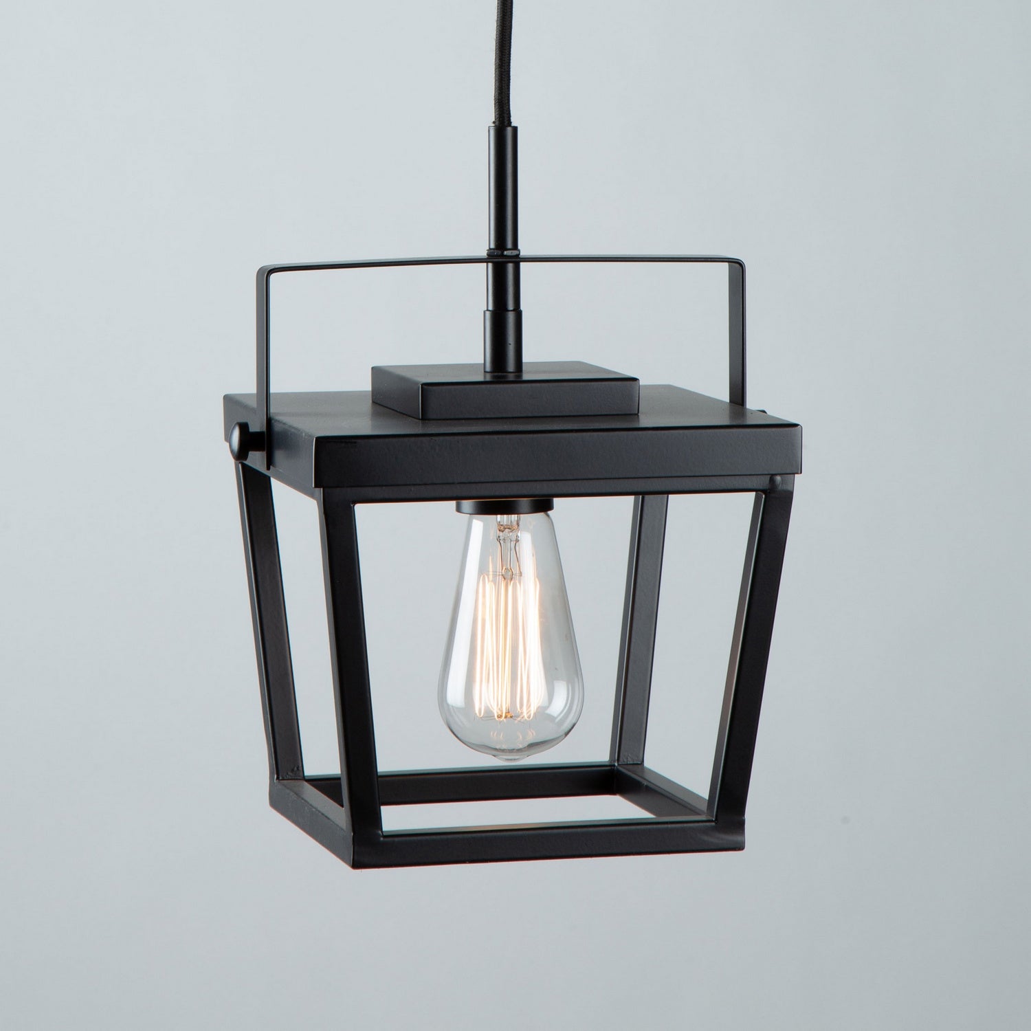 Artcraft - AC11700BK - One Light Pendant - Carriage - Black