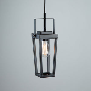 Artcraft - AC11701BK - One Light Pendant - Carriage - Black