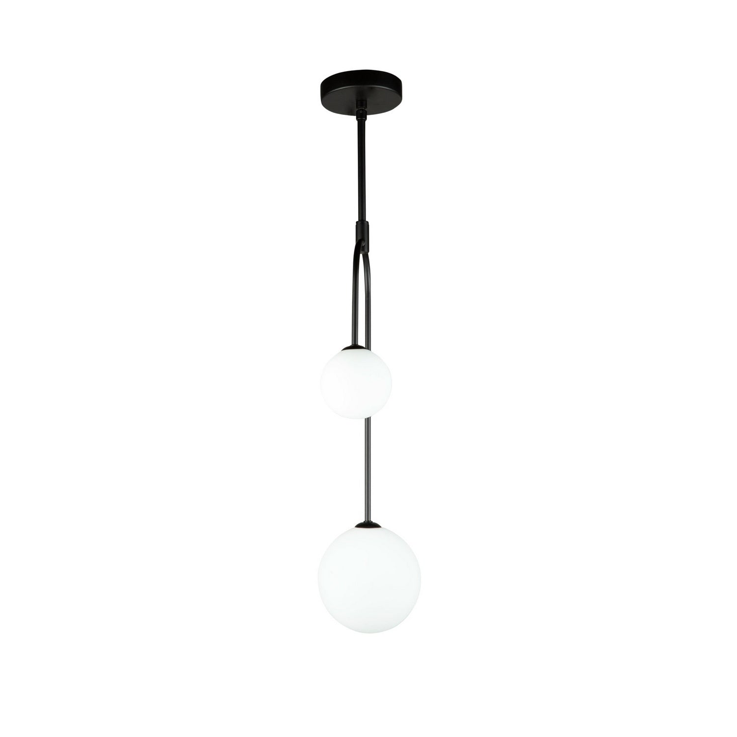 Artcraft - AC6652BK - LED Pendant - Comet - Semi Matte Black