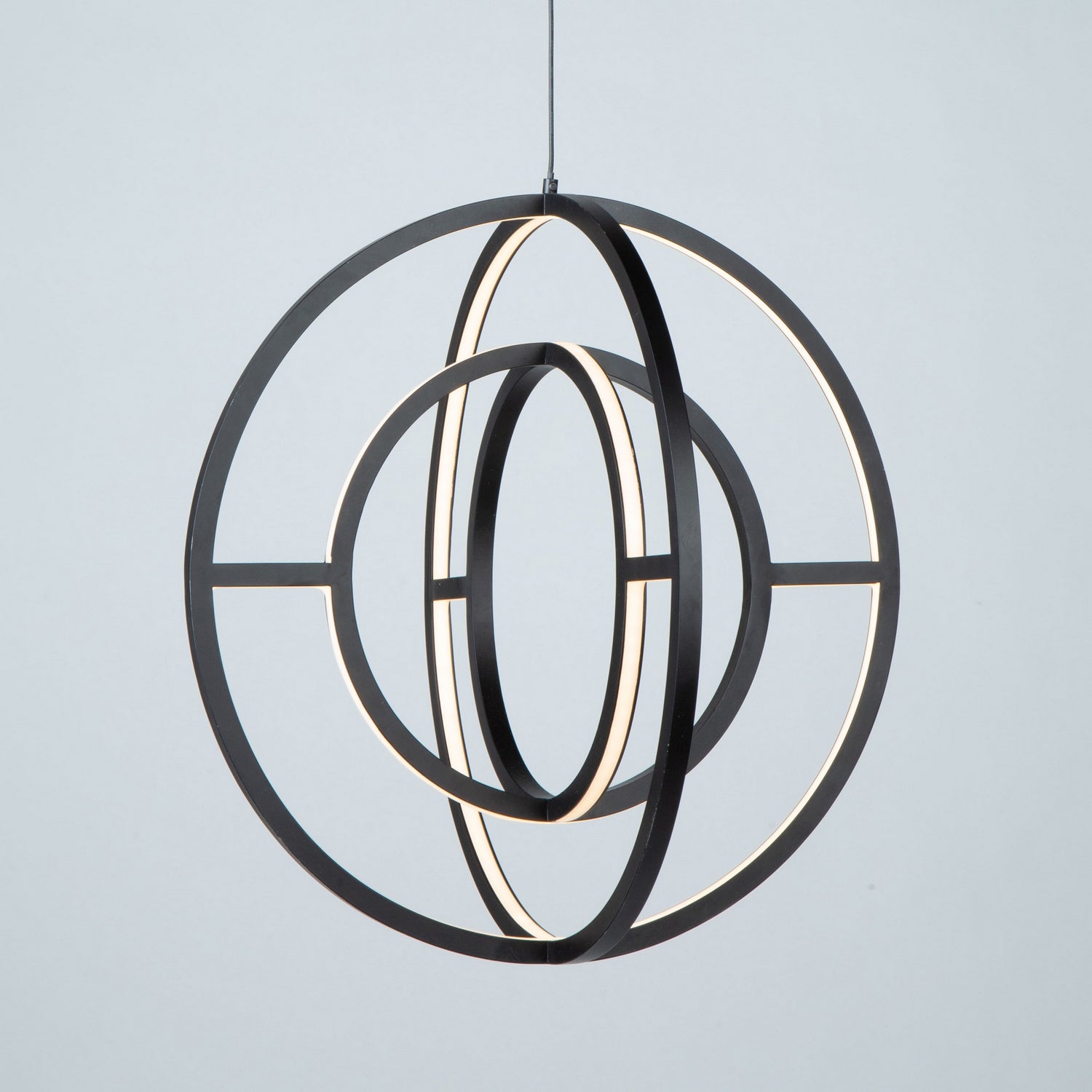 Artcraft - AC6660BK - LED Chandelier - Celestial - Matte Black