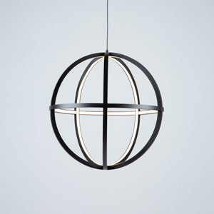 Artcraft - AC6661BK - LED Chandelier - Celestial - Matte Black