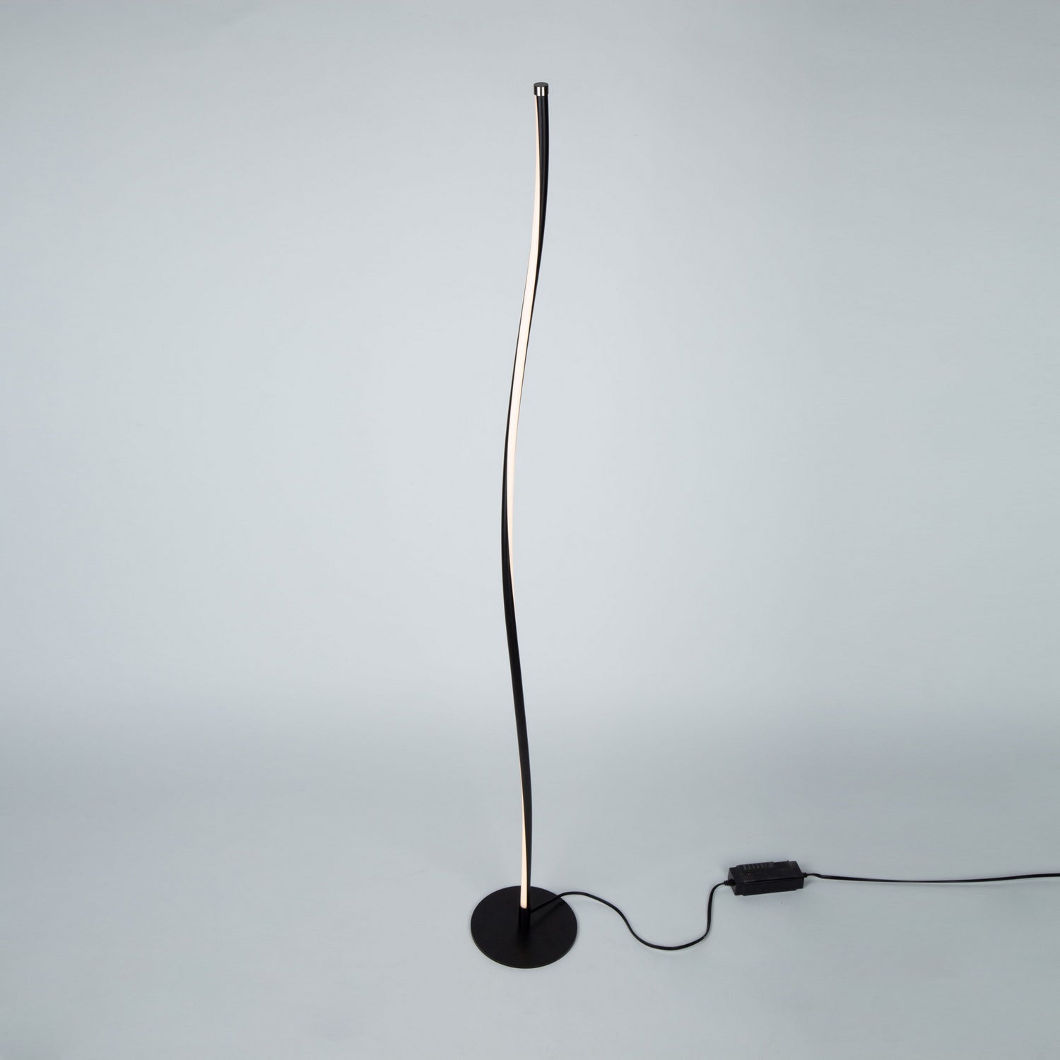 Artcraft - AC7588BK - LED Floor Lamp - Cortina - Matte Black