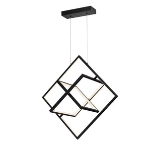 Artcraft - AC7628BK - LED Pendant - Graymar - Black