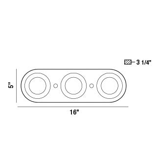 Eurofase - 33618-021 - LED Ceiling Mount - Nymark - Black