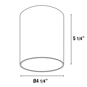 Eurofase - 34328-019 - CASK,1LT LED FLUSHMOUNT,8W,WHT - CASK - White