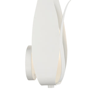 Crystorama - 511-MT - One Light Wall Sconce - Broche - Matte White