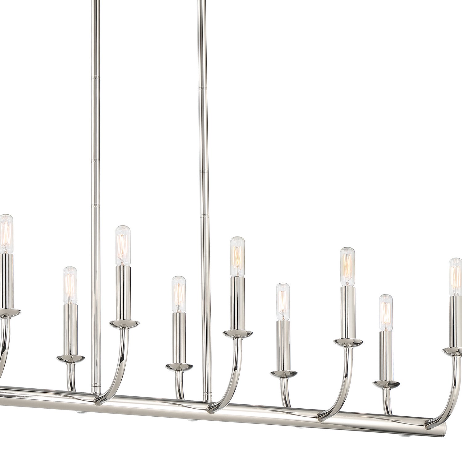 Crystorama - BAI-A2112-PN - 12 Light Chandelier - Bailey - Polished Nickel