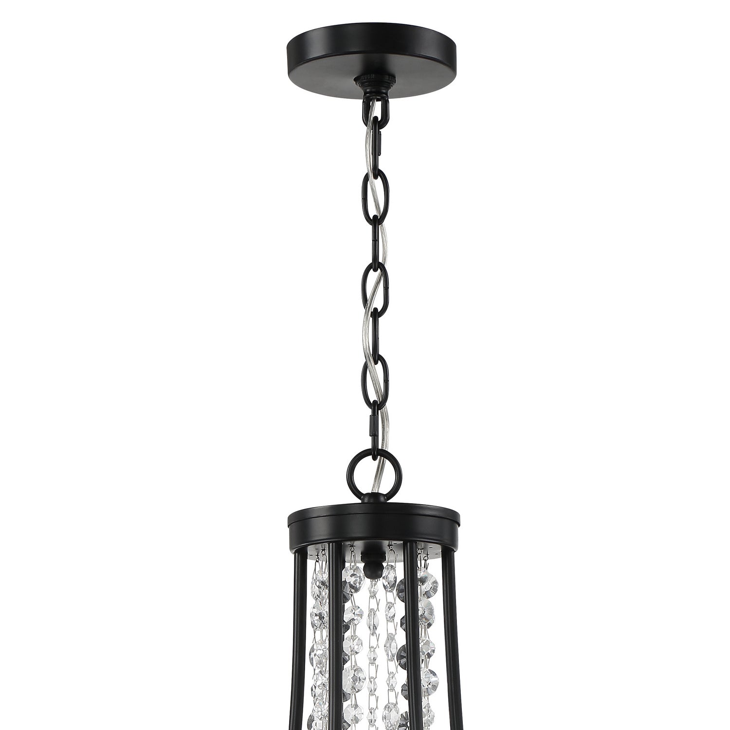 Crystorama - GAB-B7306-MK - Six Light Chandelier - Gabrielle - Matte Black