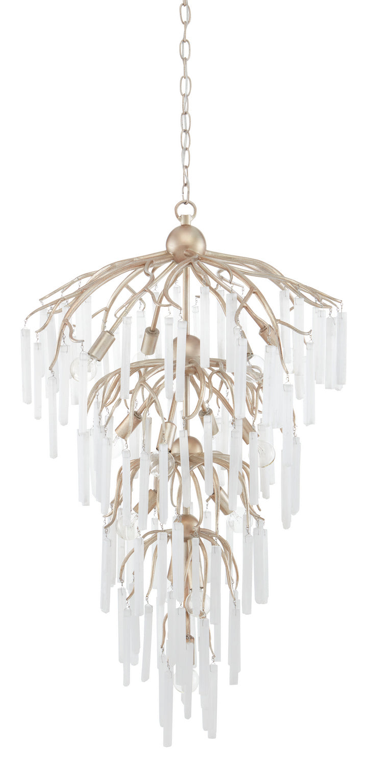 Currey and Company - 9000-0813 - 13 Light Chandelier - Quatervois - Champagne/Natural