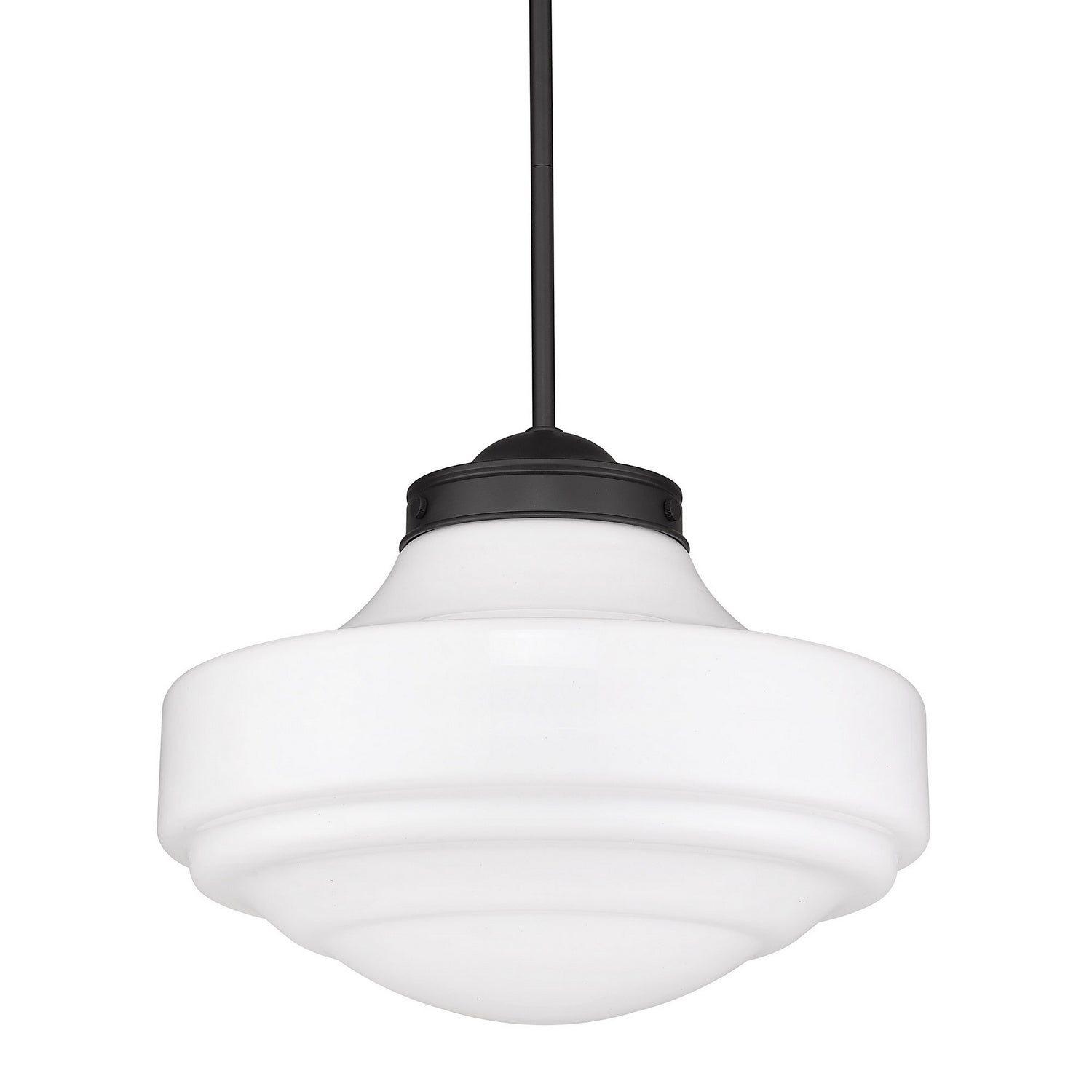 Golden - 0508-L BLK-VMG - One Light Pendant - Ingalls - Matte Black