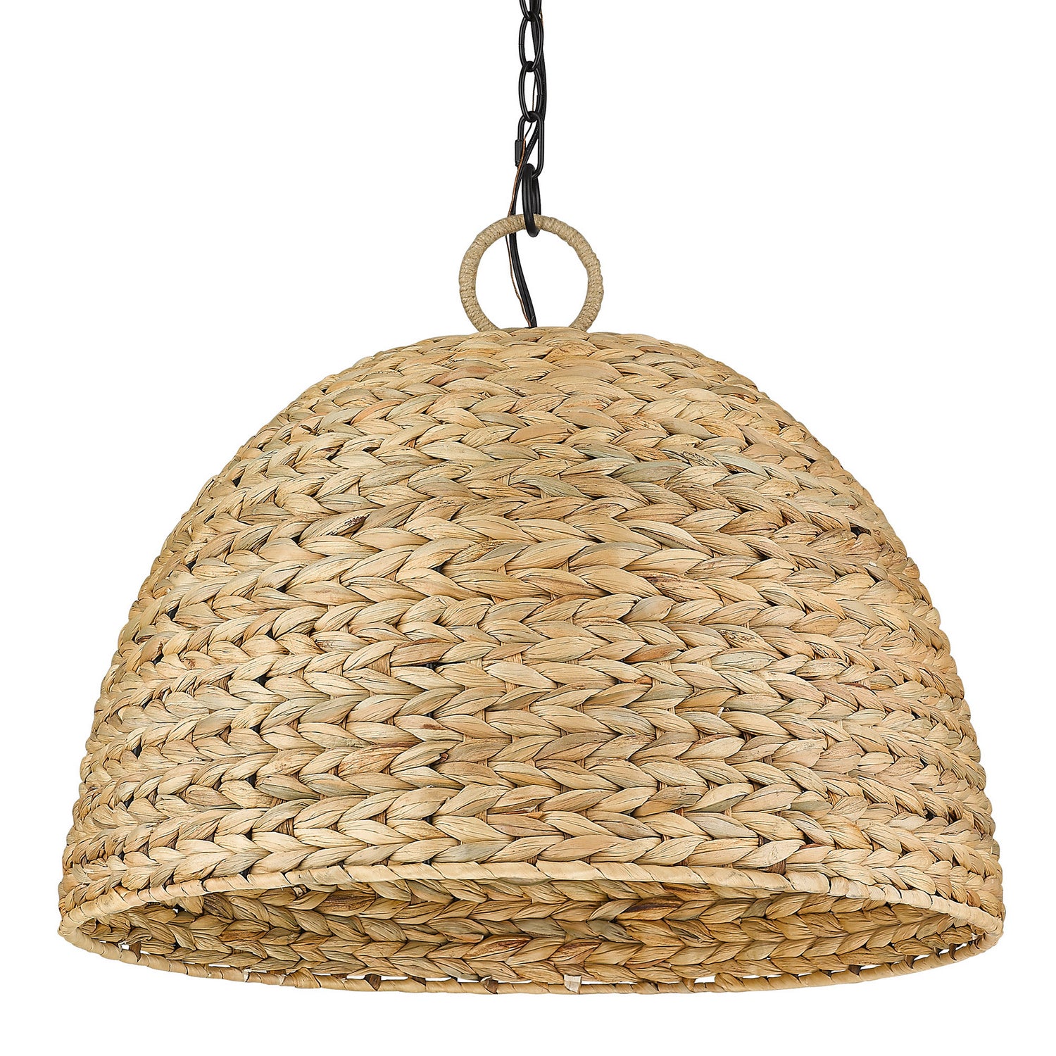 Golden - 1081-5P BLK-WSG - Five Light Pendant - Rue - Matte Black