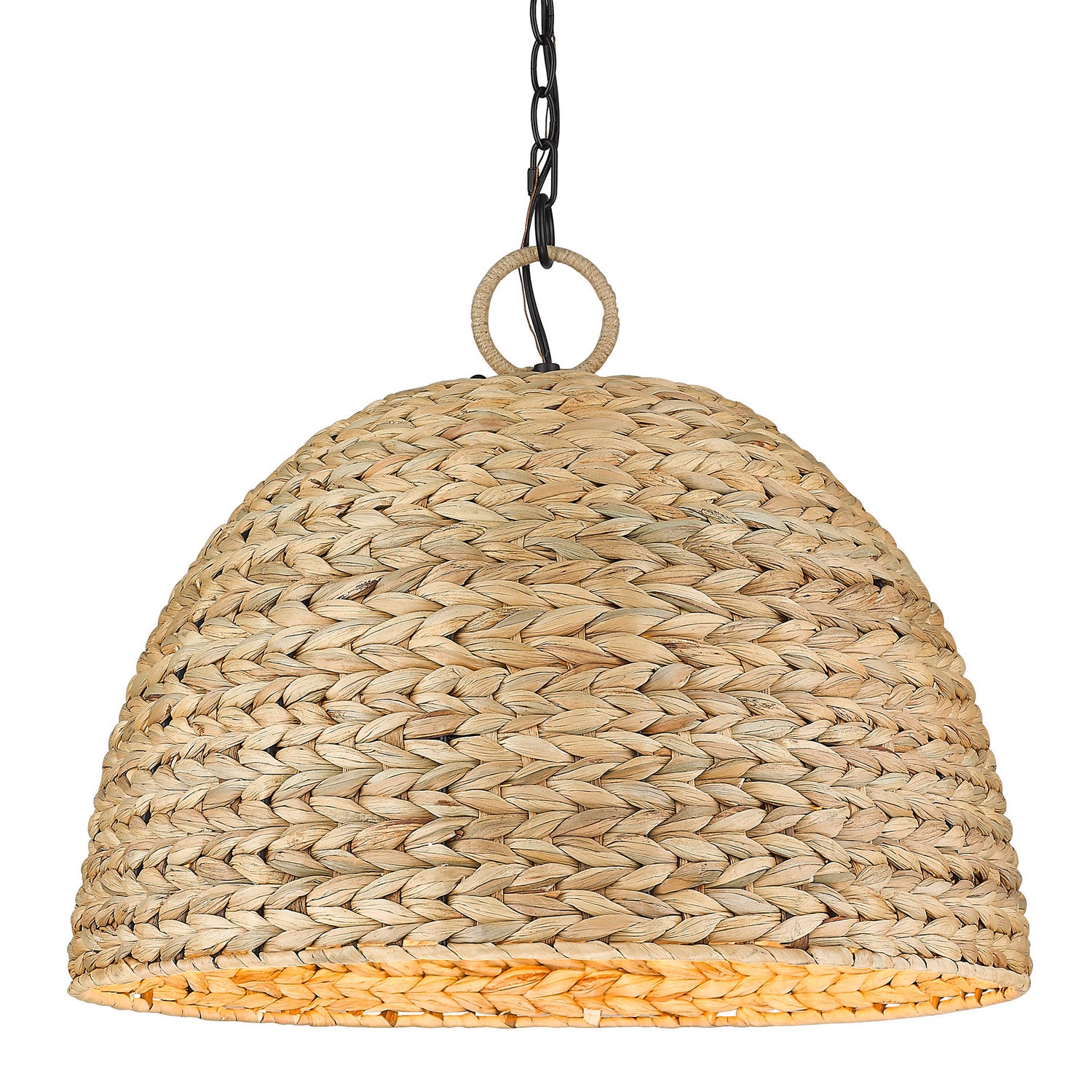 Golden - 1081-5P BLK-WSG - Five Light Pendant - Rue - Matte Black