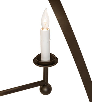 Meyda Tiffany - 240271 - Eight Light Pendant - Desmond - Oil Rubbed Bronze