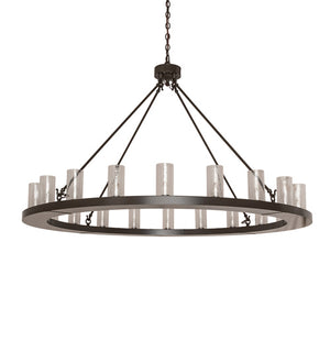 Meyda Tiffany - 241063 - 20 Light Chandelier - Loxley - Timeless Bronze