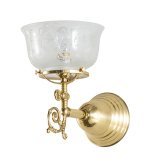 Meyda Tiffany - 241972 - One Light Wall Sconce - Revival - Polished Brass