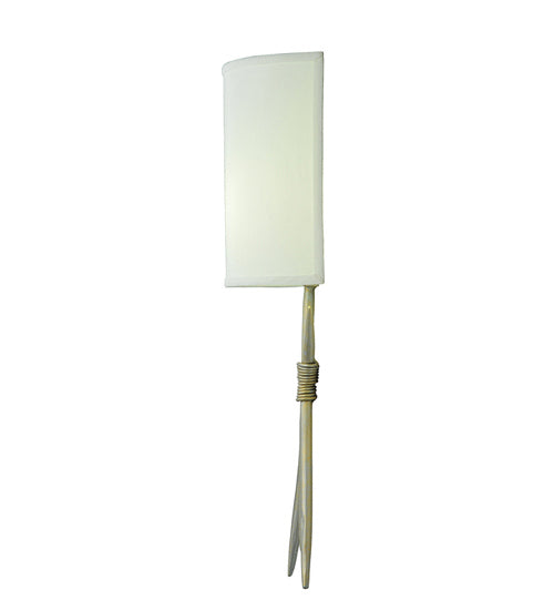 Meyda Tiffany - 244798 - One Light Wall Sconce - Sabre - Champagne Silver Metallic