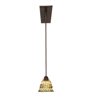 Meyda Tiffany - 245051 - Two Light Island Pendant - Tiffany Roman - Mahogany Bronze