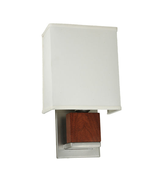 Meyda Tiffany - 245404 - One Light Wall Sconce - Navesink - Mahogany Wood