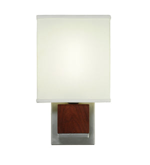 Meyda Tiffany - 245404 - One Light Wall Sconce - Navesink - Mahogany Wood