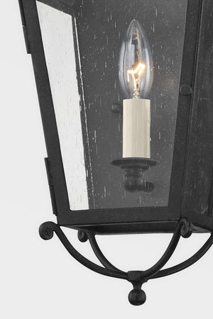 Troy Lighting - B4121-FRN - One Light Wall Sconce - Santa Barbara County - French Iron